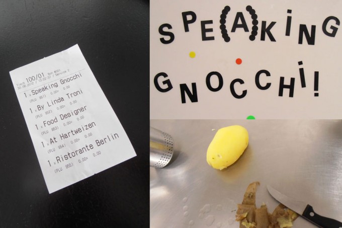 Spe(a)king gnocchi